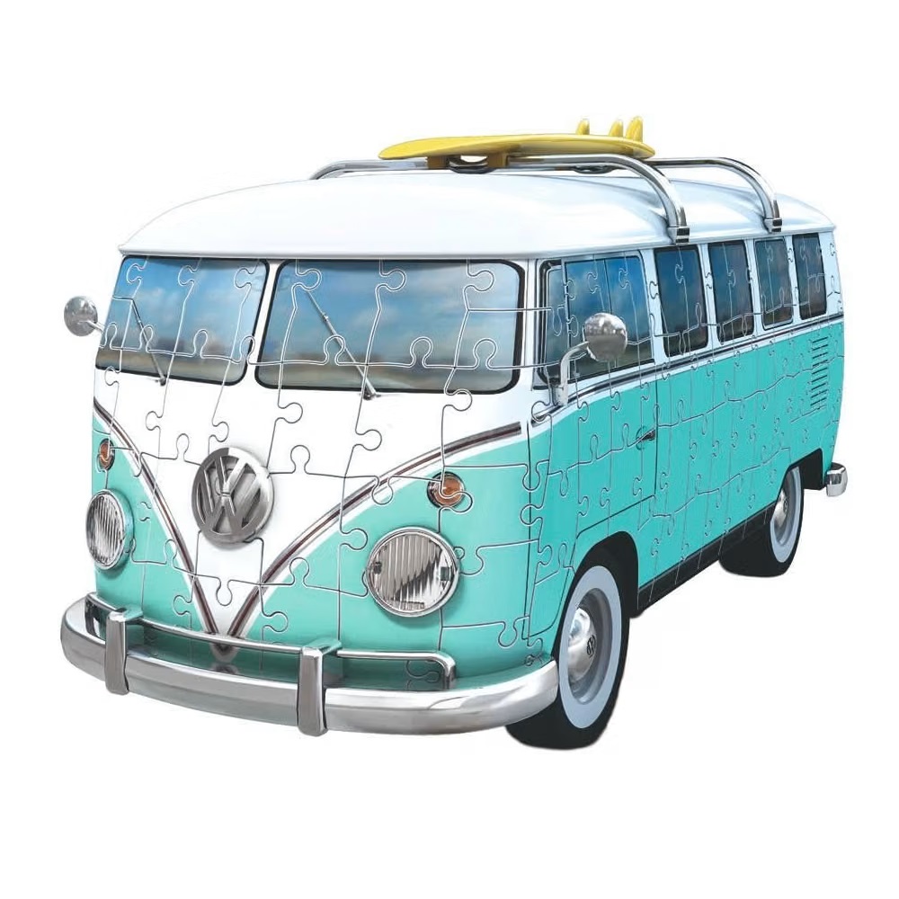 Puzzle 3D Combi T1 Volkswagen Chrome 162 pcs, RAVENSBURGER