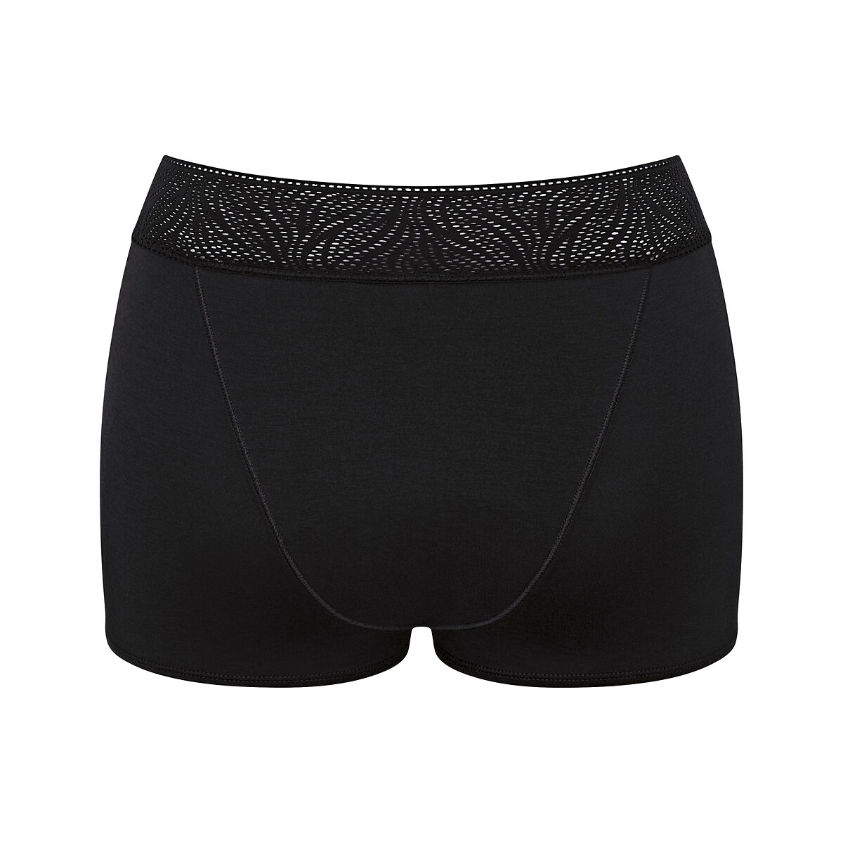 Wolbar Mutande Donna WB315 – Slip Invisibile In Nero, Taglia M, Cuciture Piatte E Rete Traspirante, Composizione 58% Poliammide 42% Elastan - 3