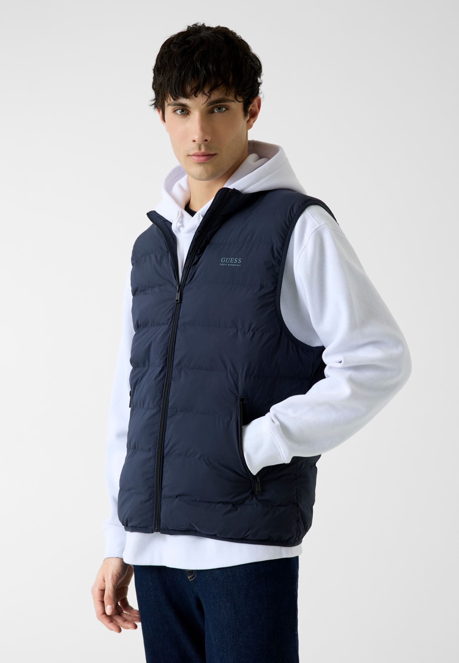 Doudoune Sans Manches, GUESS