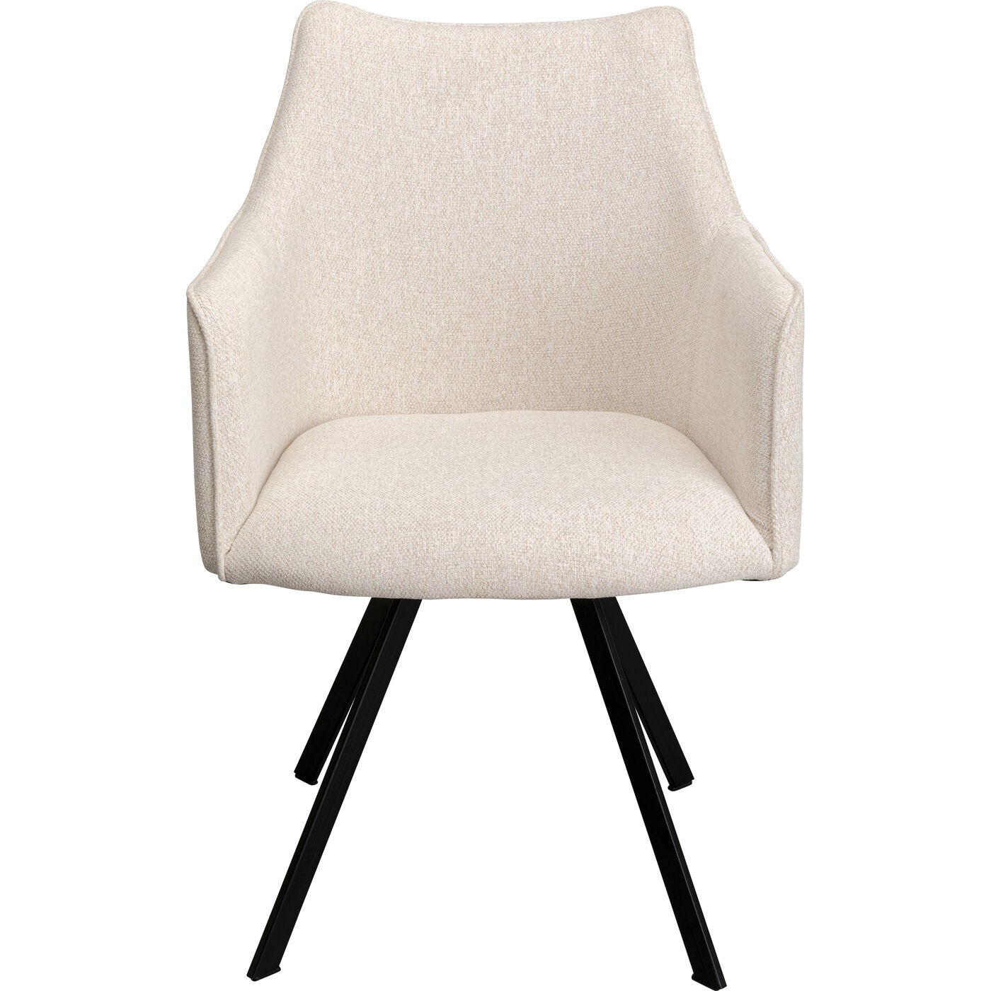 Chaise avec accoudoirs pivotante, MODINO, KARE DESIGN