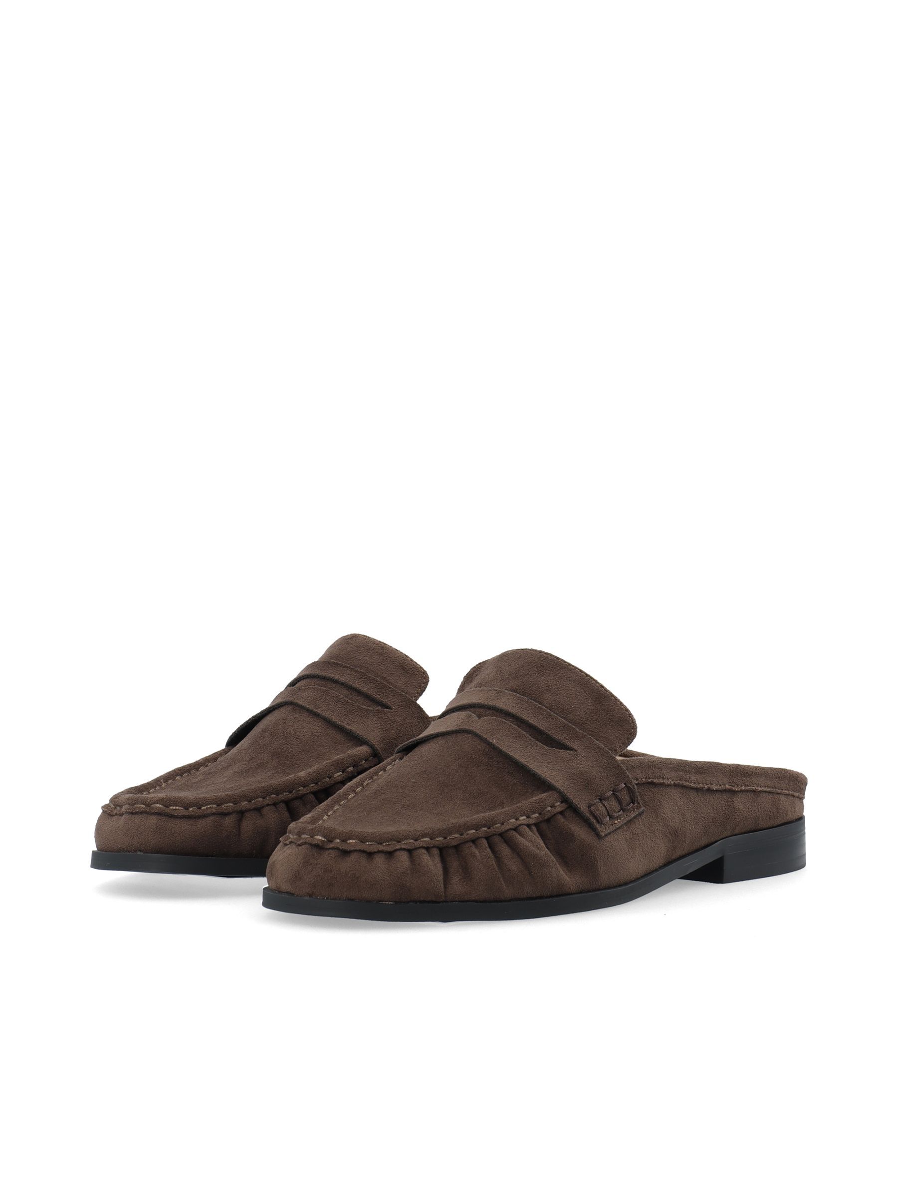 Mocassins Mules, BIANCO
