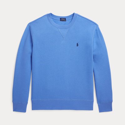 Embroidered Logo Sweatshirt in Cotton Mix with Crew Neck POLO RALPH LAUREN