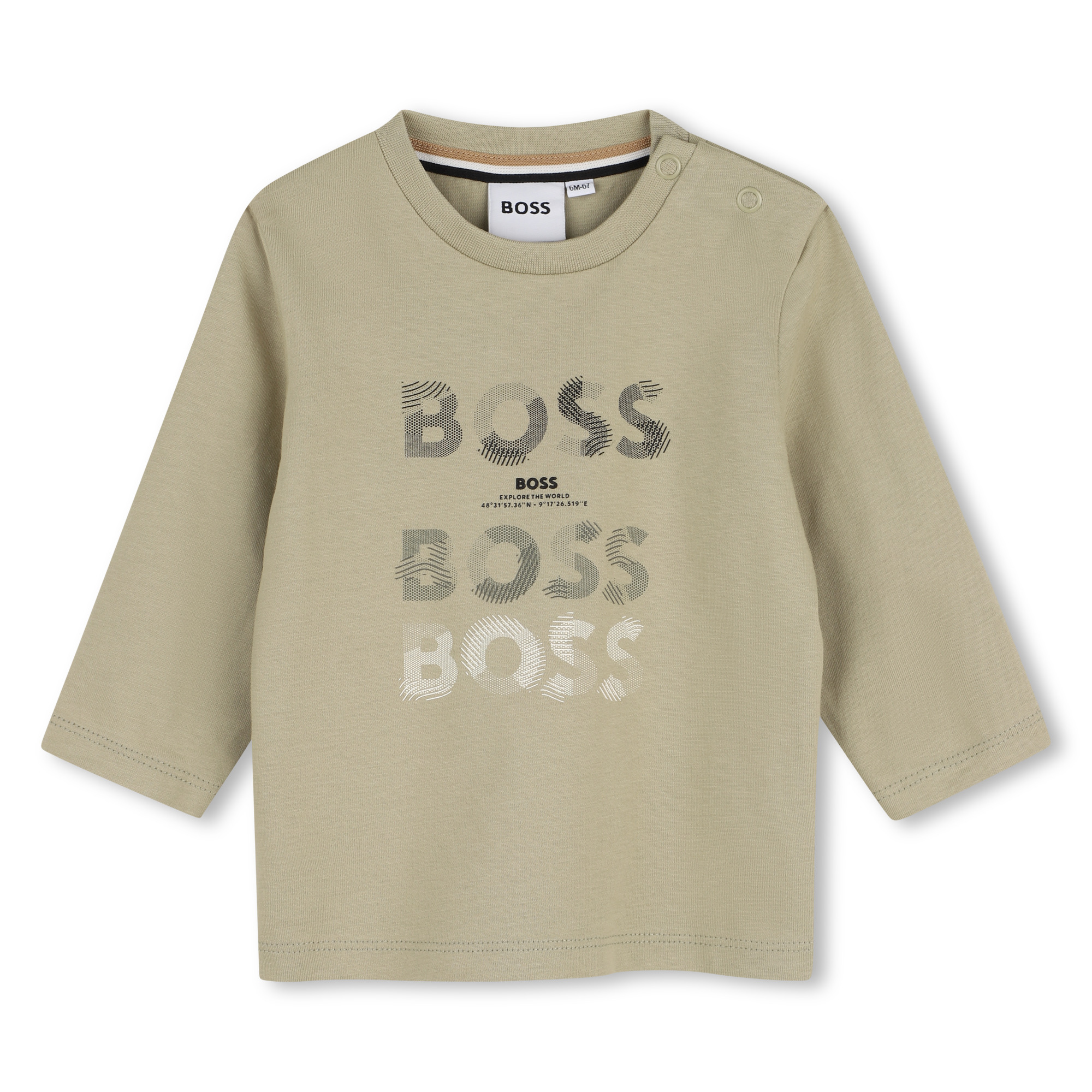 Tee-shirt manches longues, BOSS KIDSWEAR