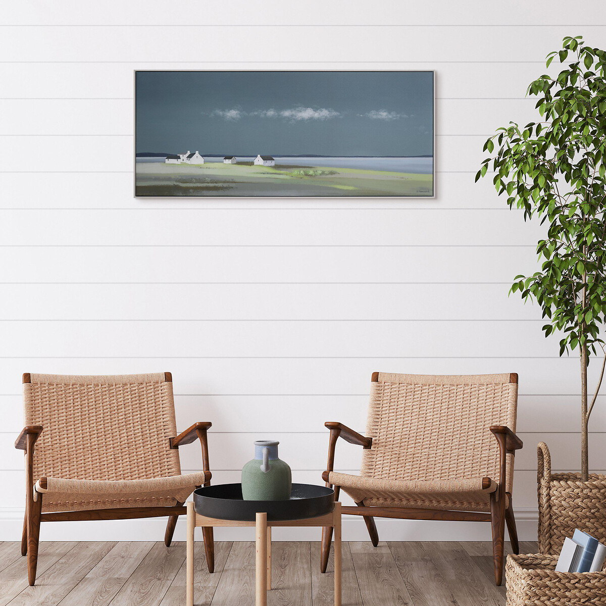 122x52cm End of Day Framed Print, ÉDITÉ