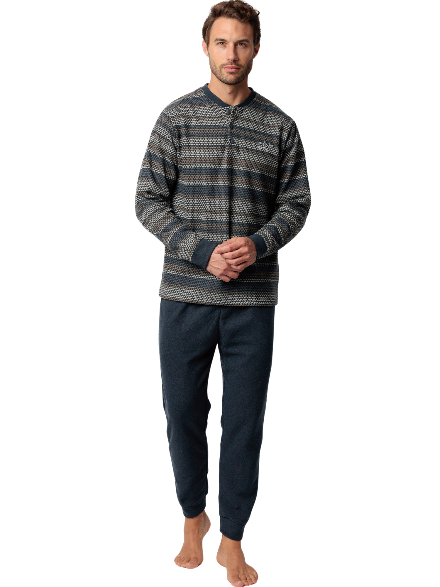 Pyjama pantalon top manches longues Magno, ADMAS