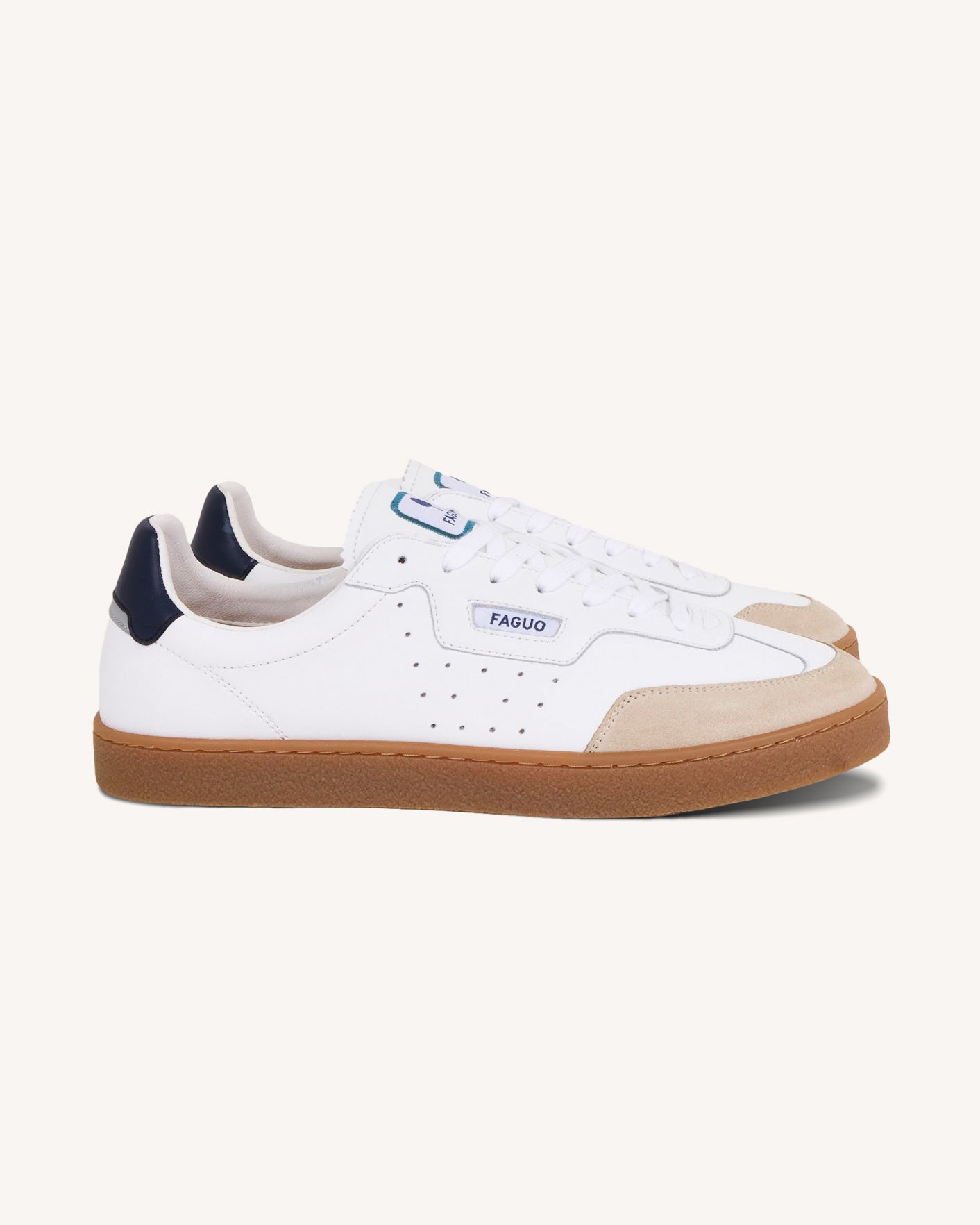 Baskets cuir LUMBO, FAGUO