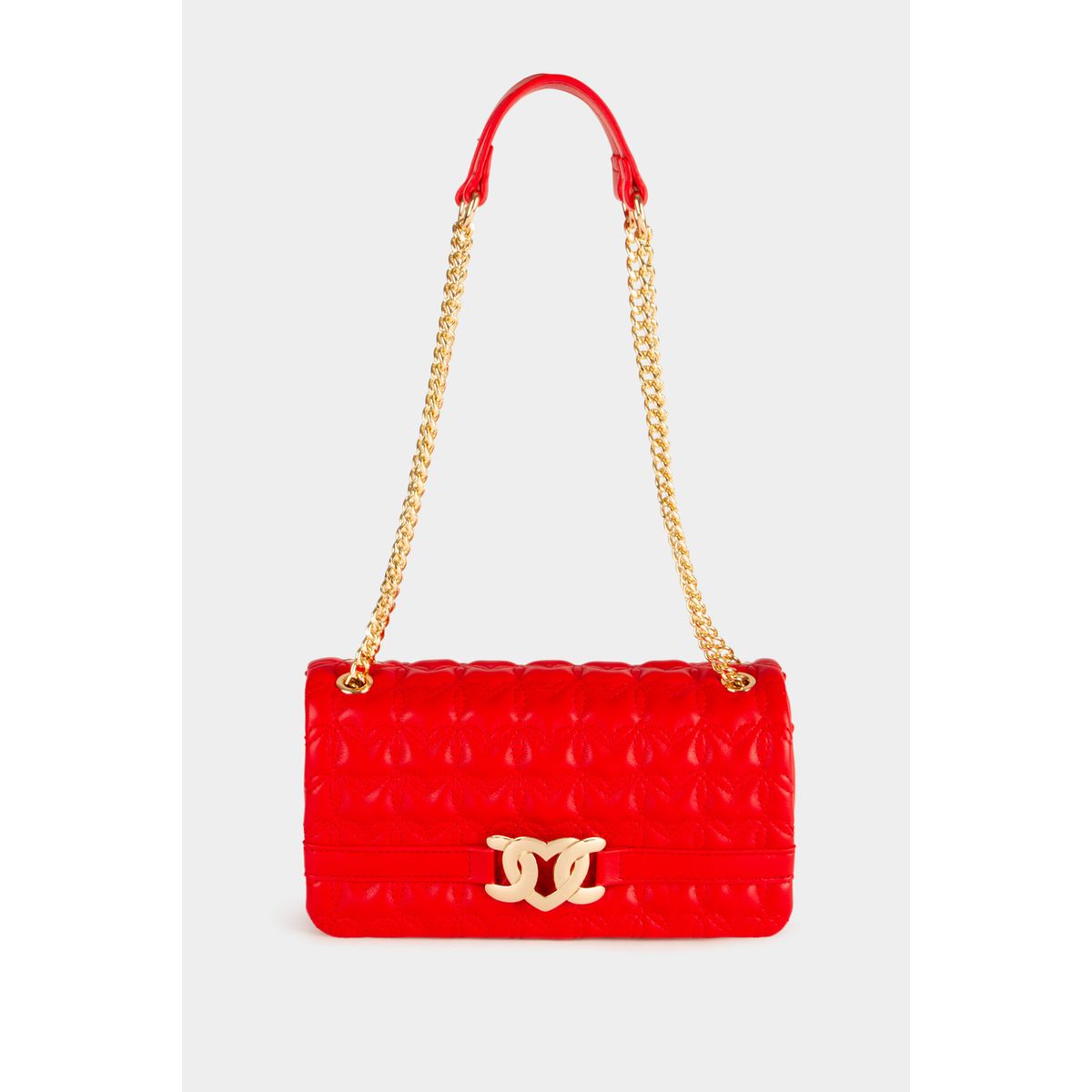 Sac matelass avec ornement rouge Morgan La Redoute