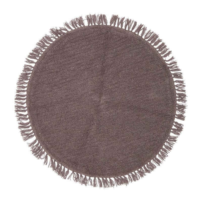 Tapis rond laine franges  Lenea, BLOOMINGVILLE