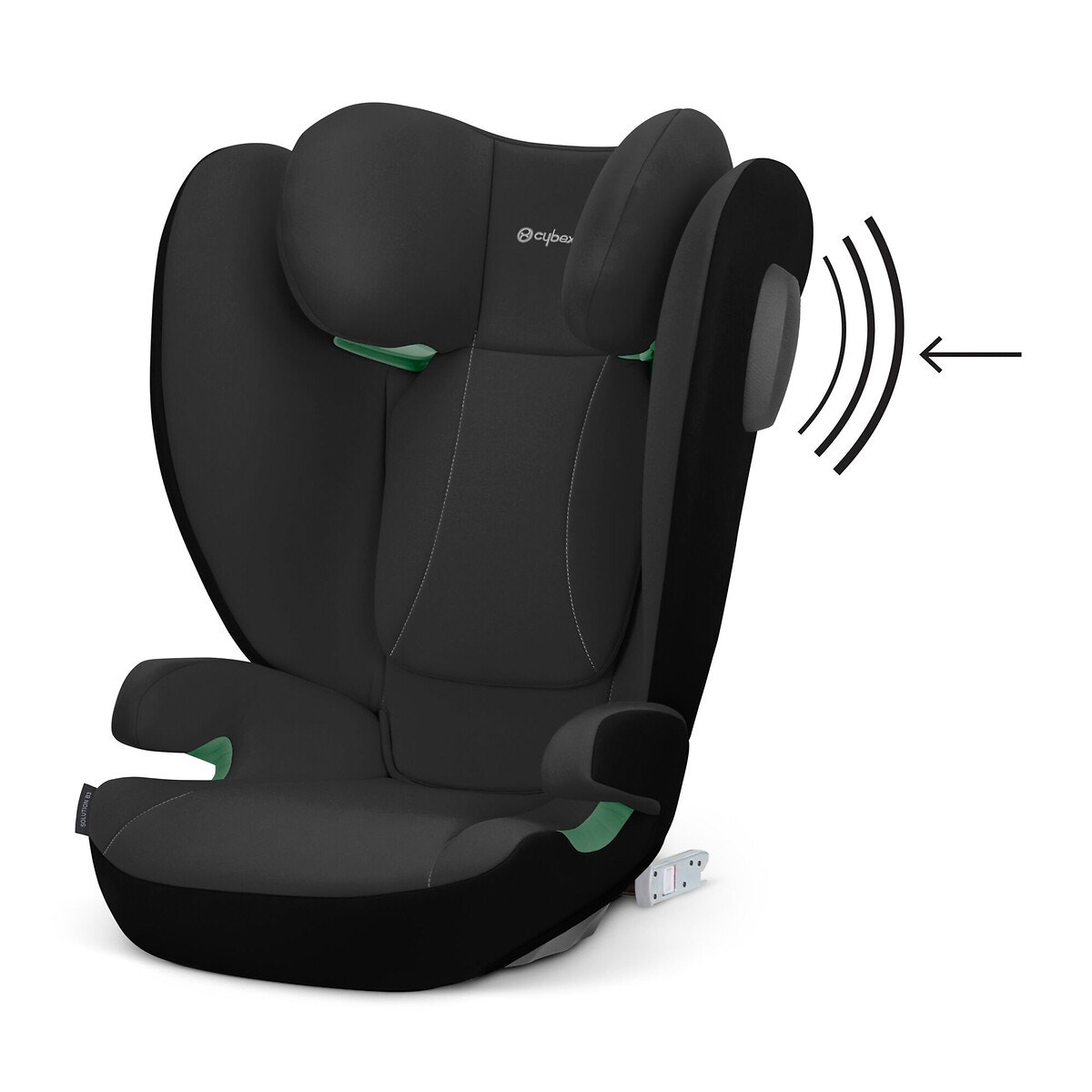 Si ge auto rehausseur isofix hopla vertbaudet lot noir Vertbaudet