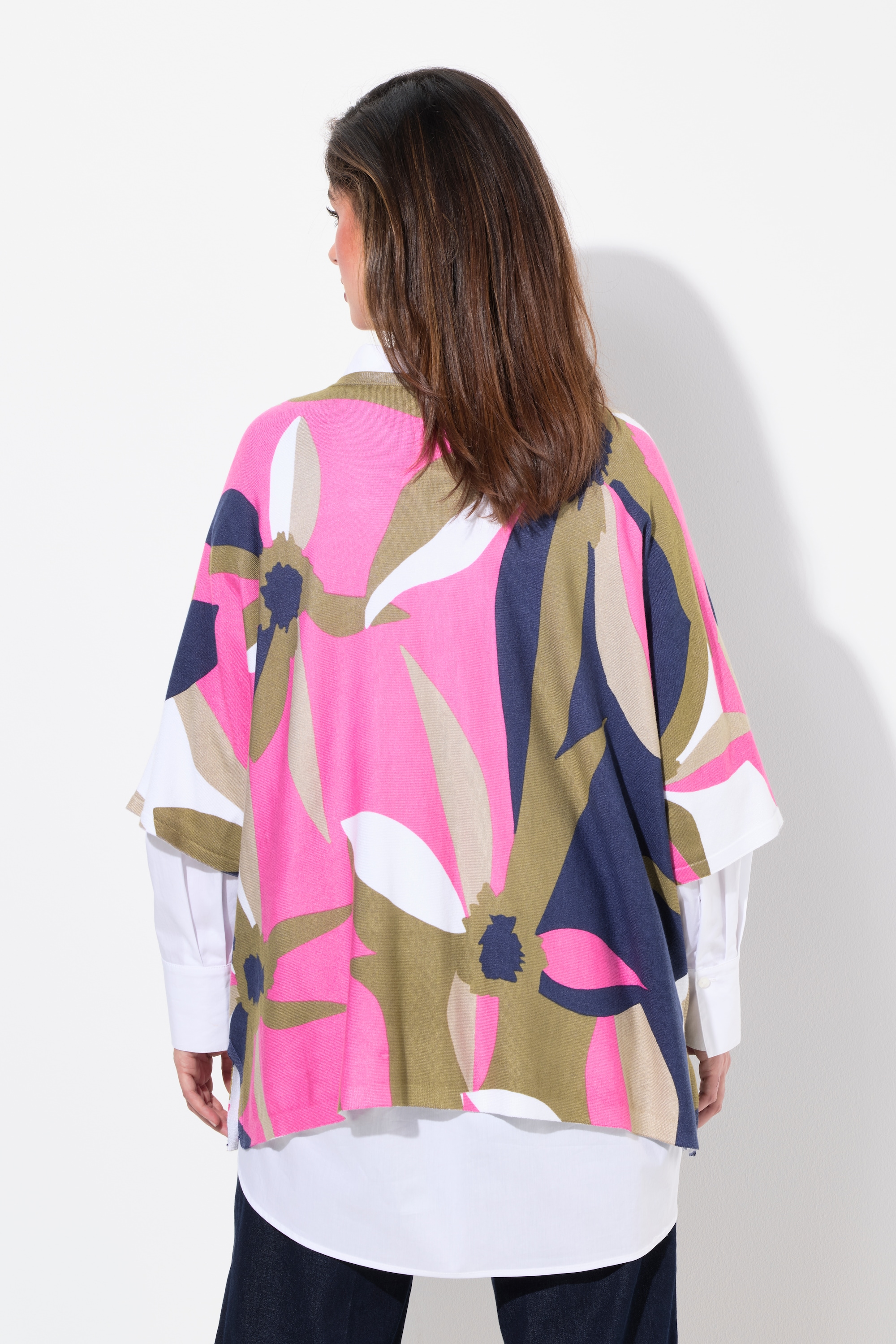 Pull oversize à fleurs, ULLA POPKEN