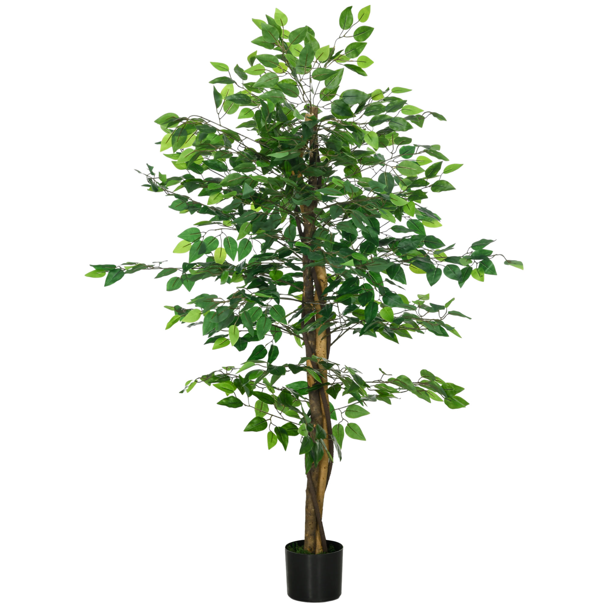 Plantes artificielles PEVA Vert, HOMCOM