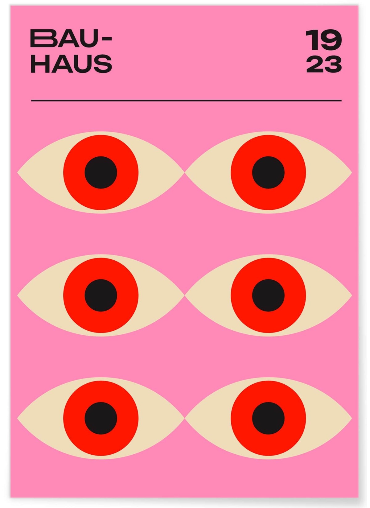 Affiche Bauhaus 27, L'AFFICHERIE