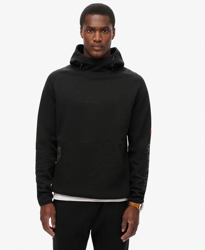 Sweat à capuche ample Tech Logo, SUPERDRY