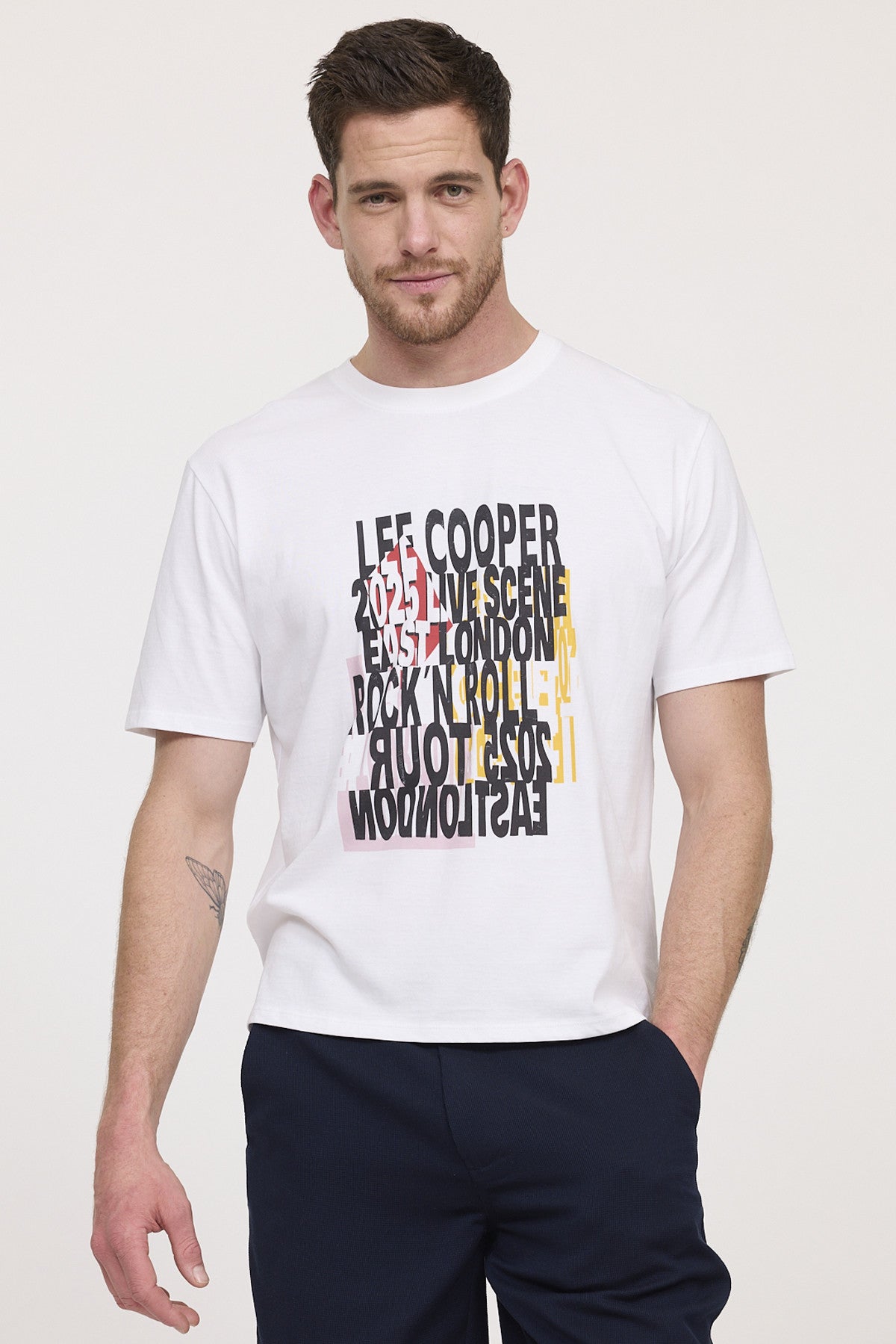 T-shirt manches courtes coton comfort ACERA, LEE COOPER
