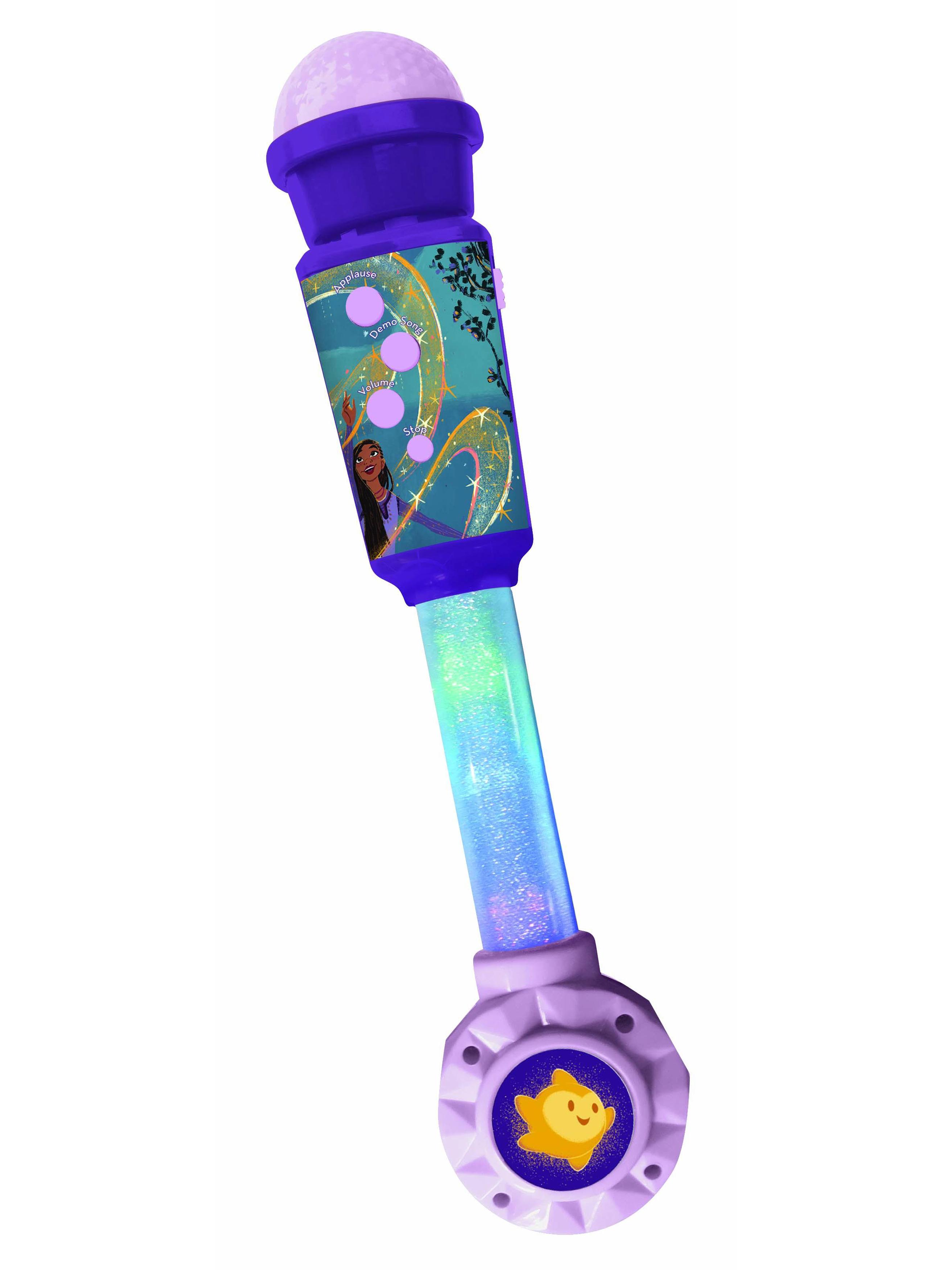 Microphone Wish avec tube lumineux, LEXIBOOK