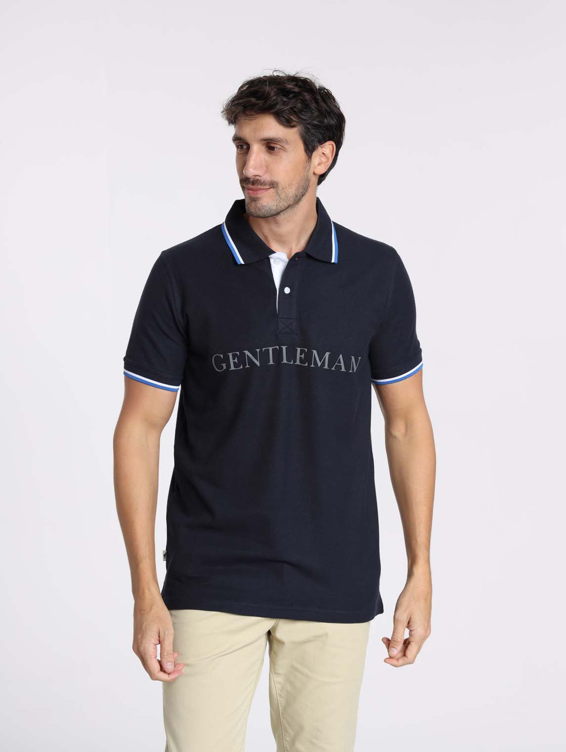 Polos manches courtes en coton OSLO, GENTLEMAN FARMER
