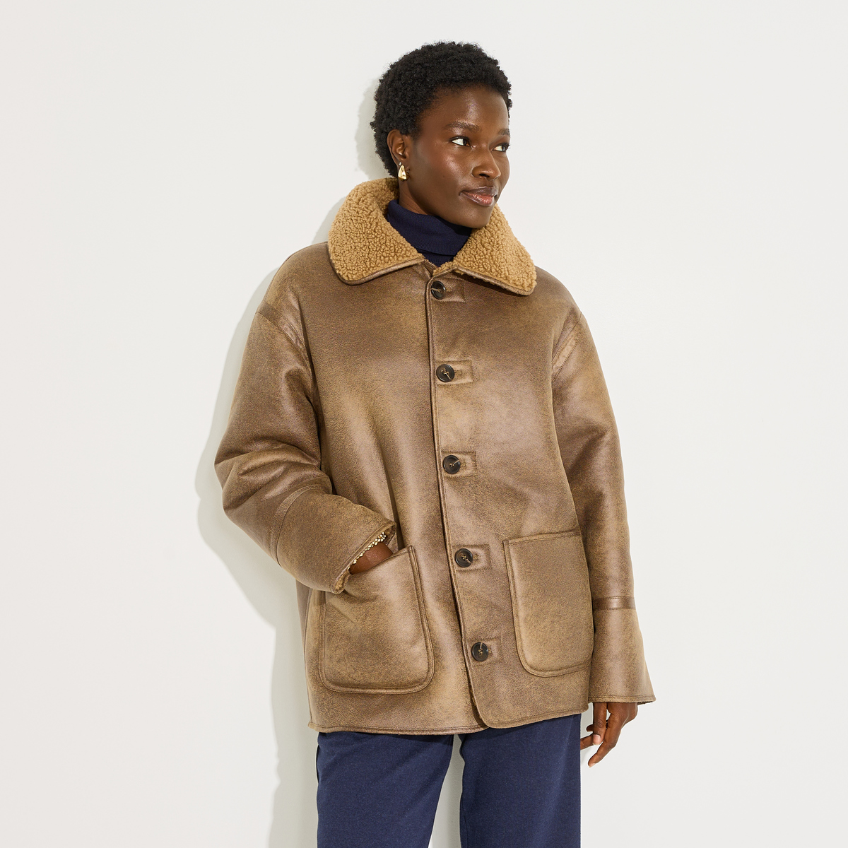 Manteau réversible, GRAIN DE MALICE