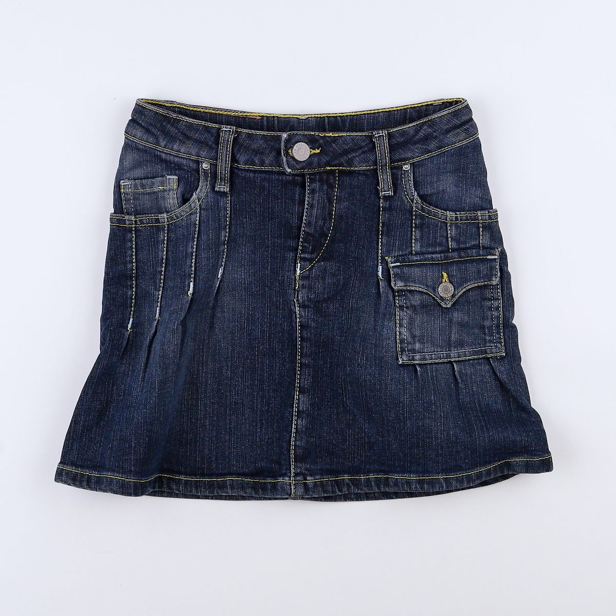 Jupe en best sale jean blanche levi's