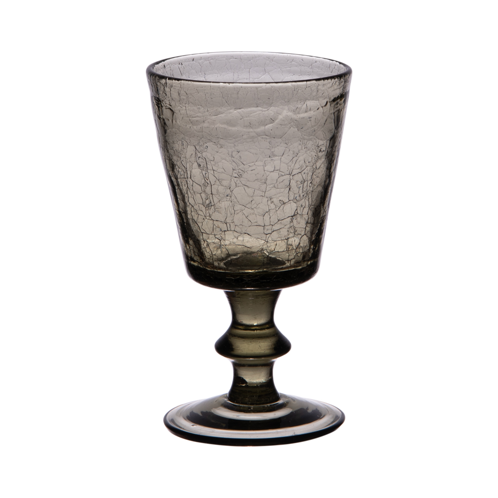 Verre à pied Lussan craquelé 17 cl   (lot de 6), TABLE PASSION