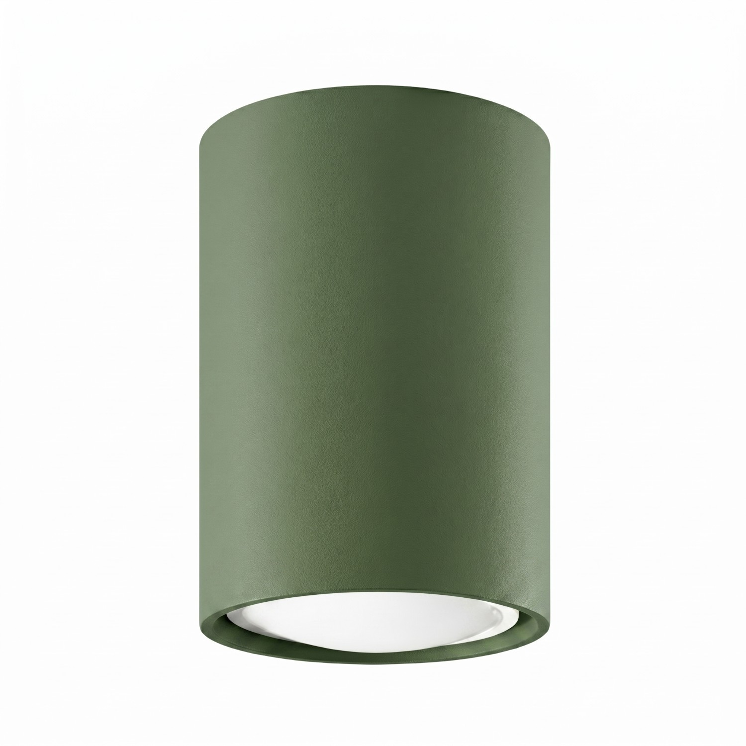 Plafonnier Acier Vert Olive GU10 1 LAGOS, EDEN
