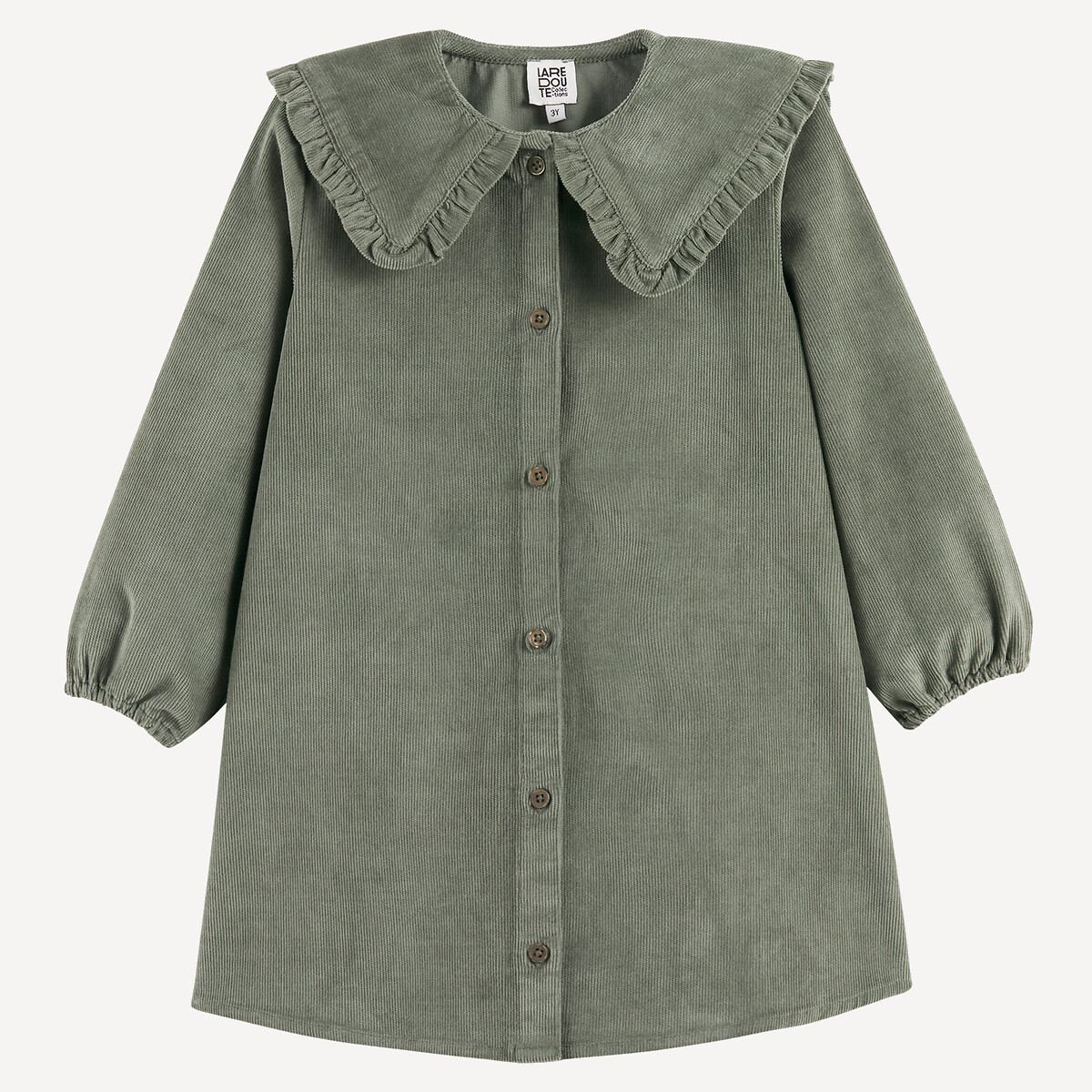 Robe droite col claudine , LA REDOUTE COLLECTIONS