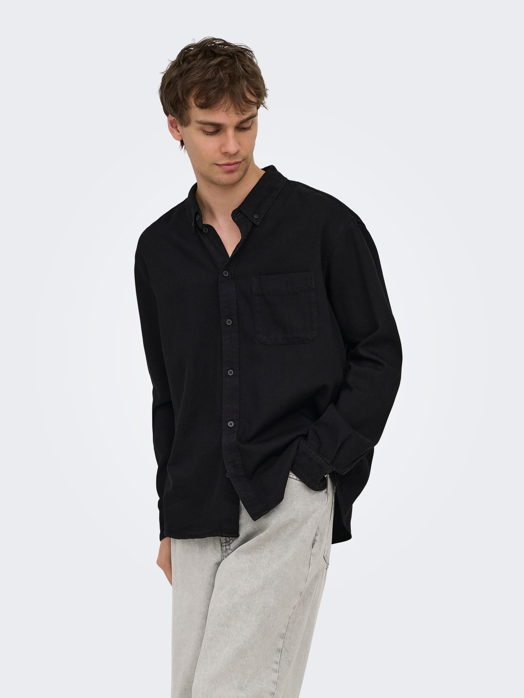 Chemise En Denim, ONLY & SONS