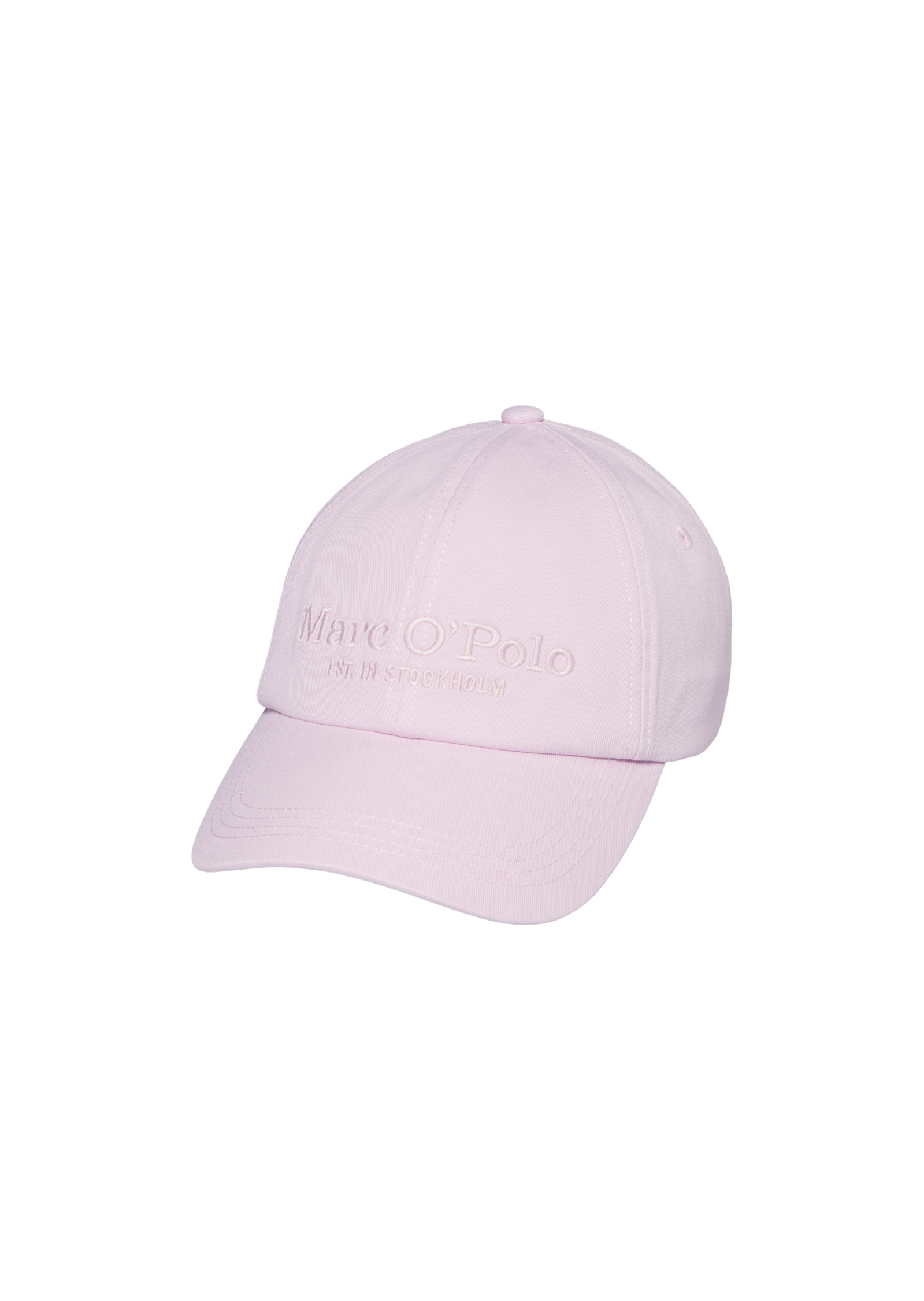 Casquette avec logo en sergé de coton bio de haute qualité, MARC O'POLO