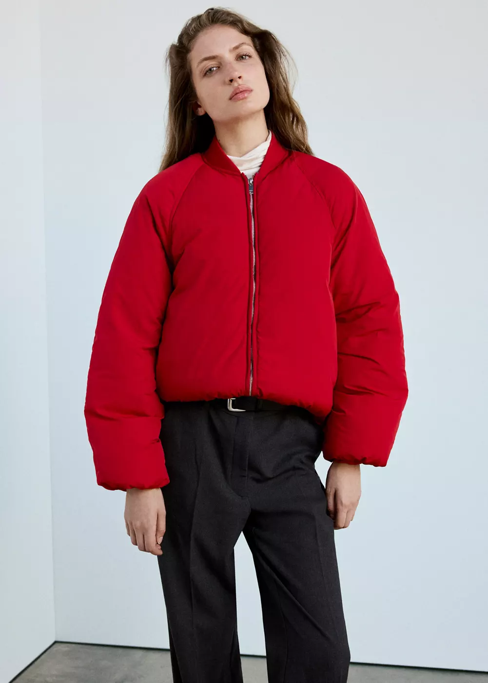 Anorak bomber matelassé, MANGO