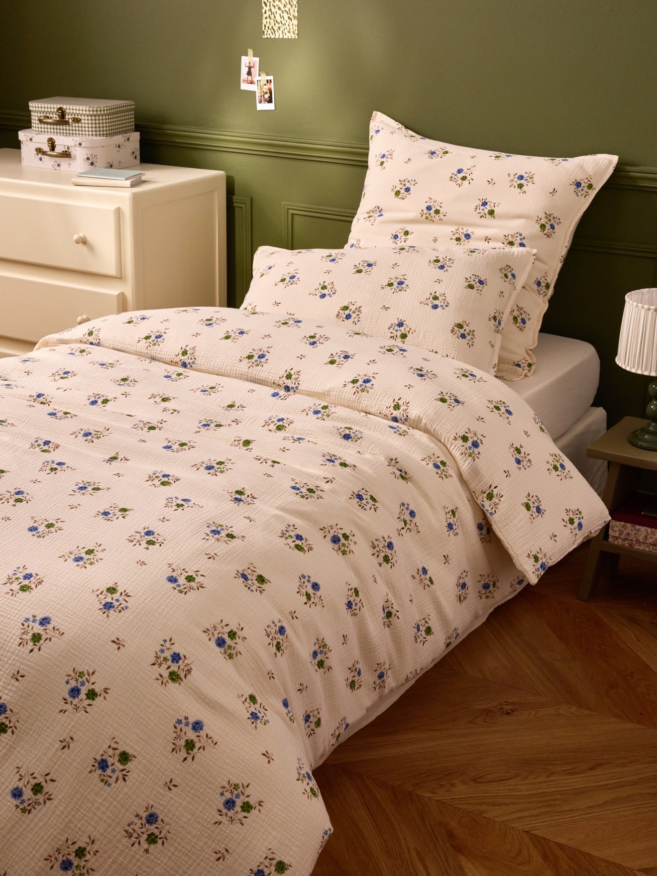 Housse de couette gaze de coton "LOUISON", CYRILLUS