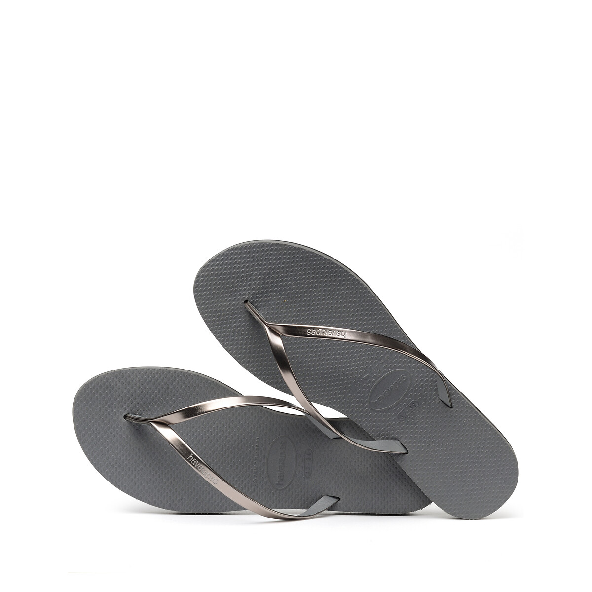 Metallic havaianas flip on sale flops