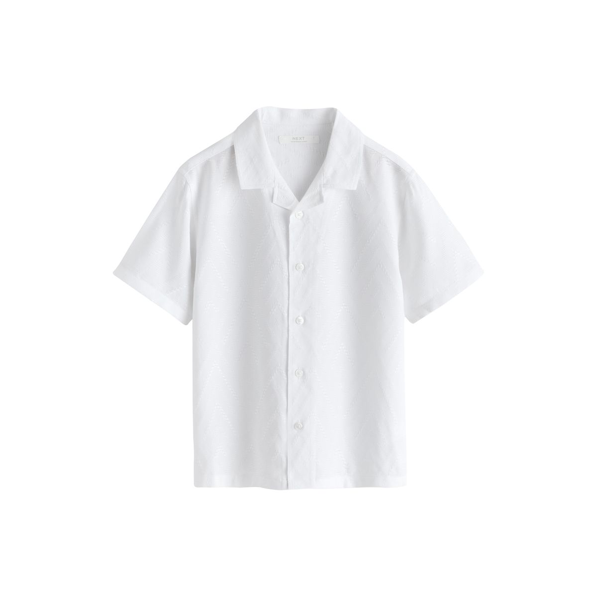 Chemise manches courtes et col à revers, NEXT