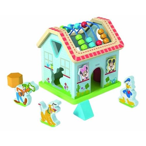 Mickey Et Ses Amis - Maisonnette Cubes Bois - 8 Pcs, POLYMARK