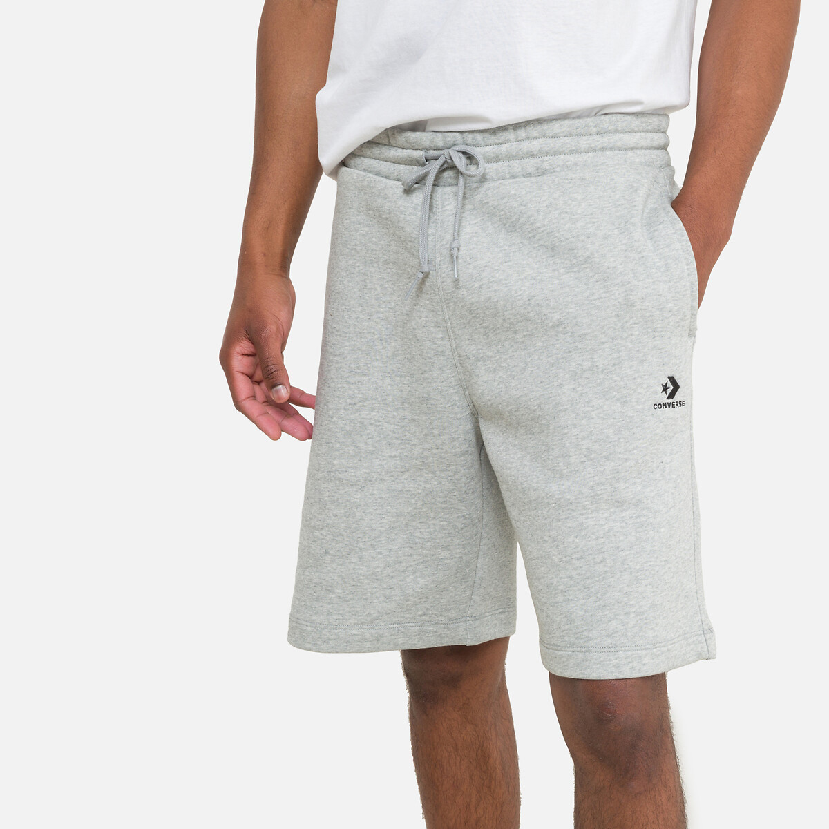 Star chevron shorts in cotton mix 