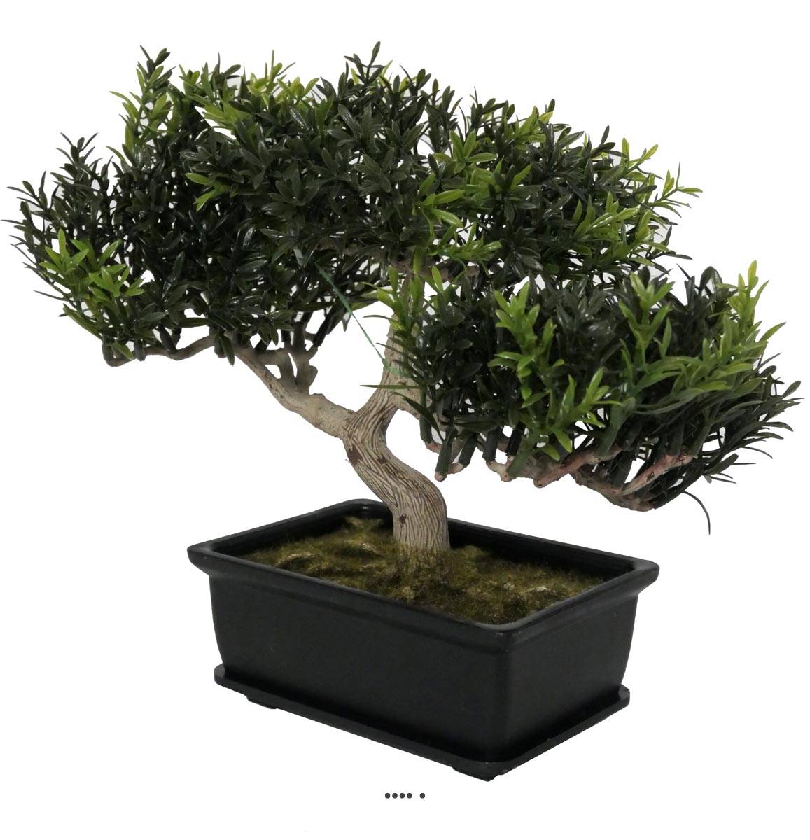 Bonsai artificiel Arbre a The H 23 cm, ARTIFICIELLES