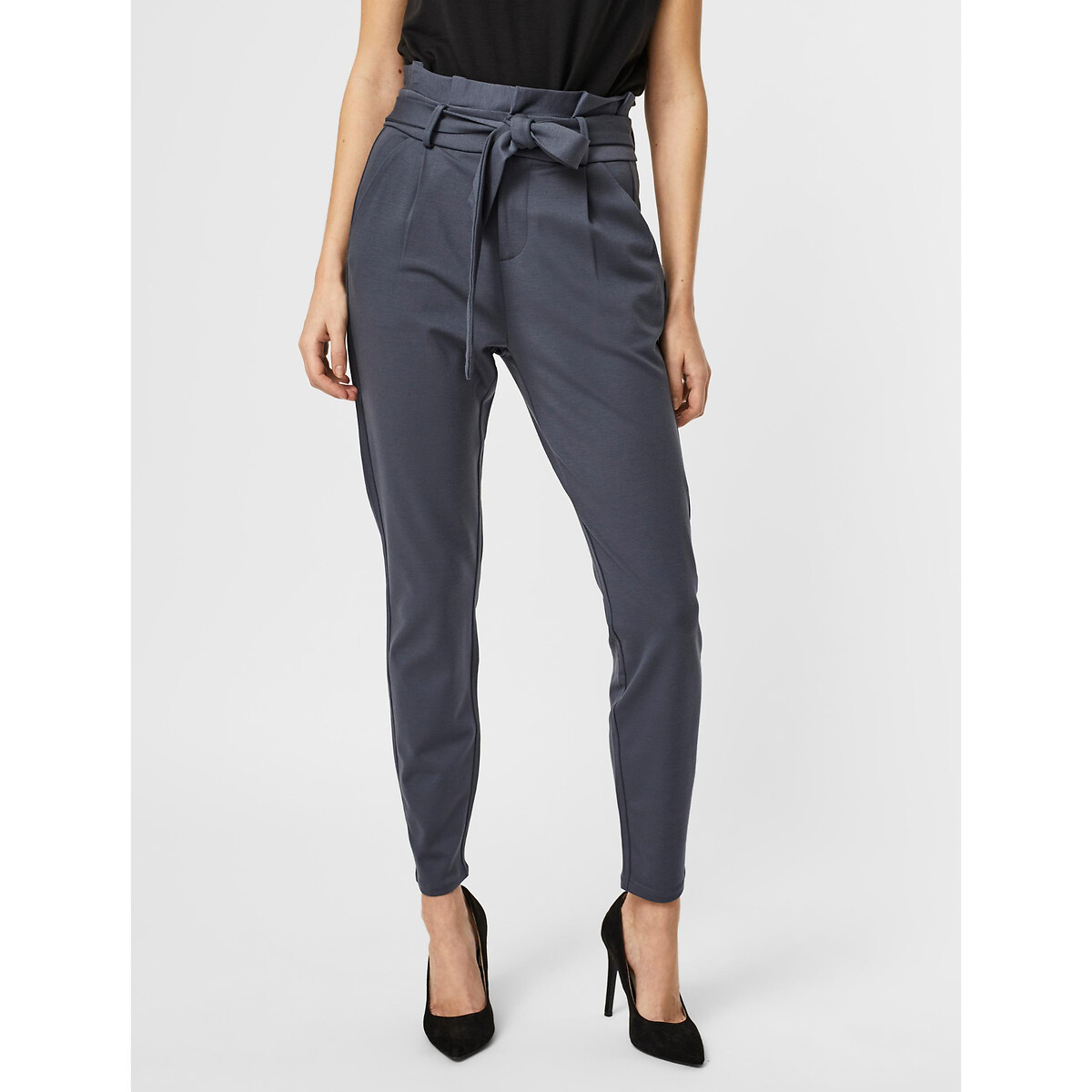 Image of Paperbag High Waist Trousers