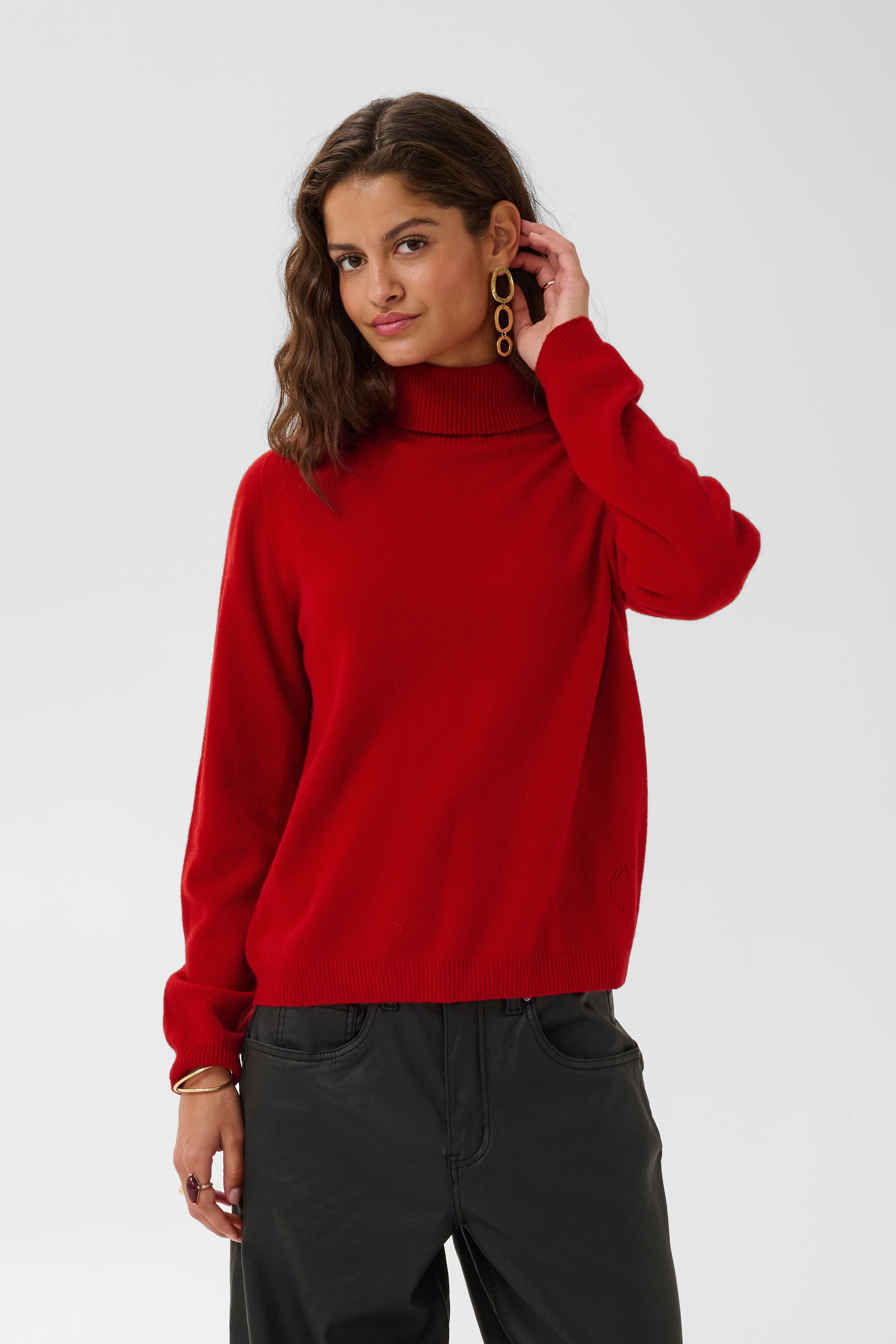 Pullover tricoté, CREAM