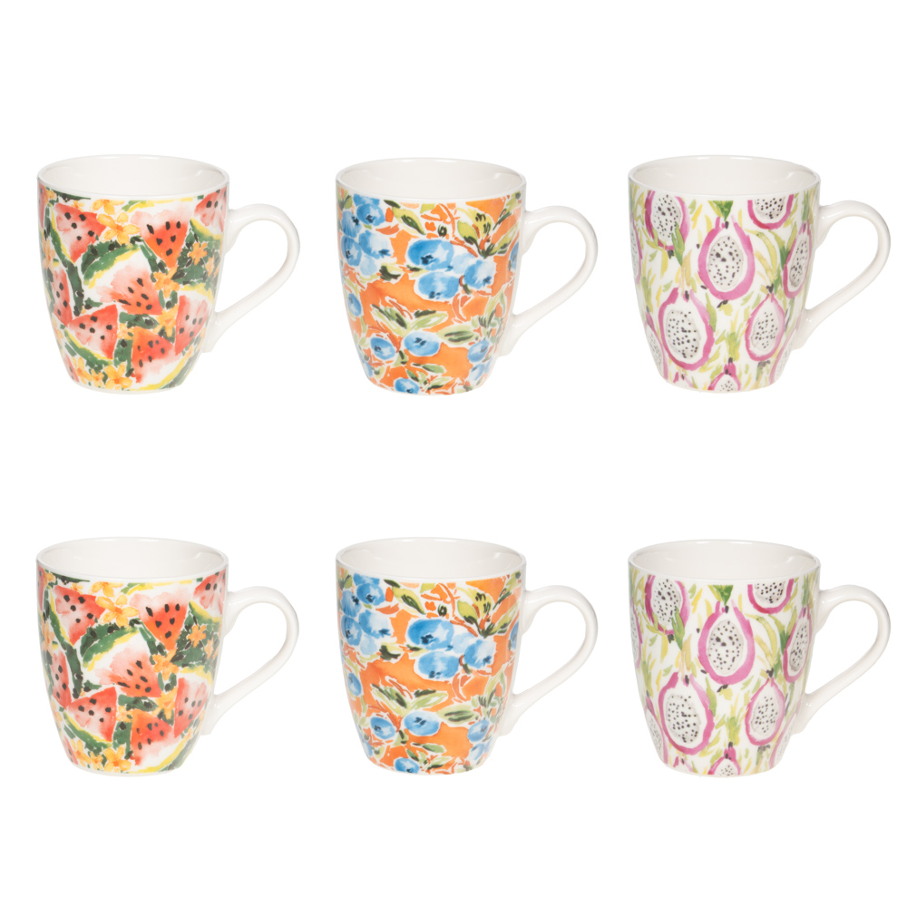 Coffret de 6 tasses Salvador 23 cl - SALVADOR, TABLE PASSION