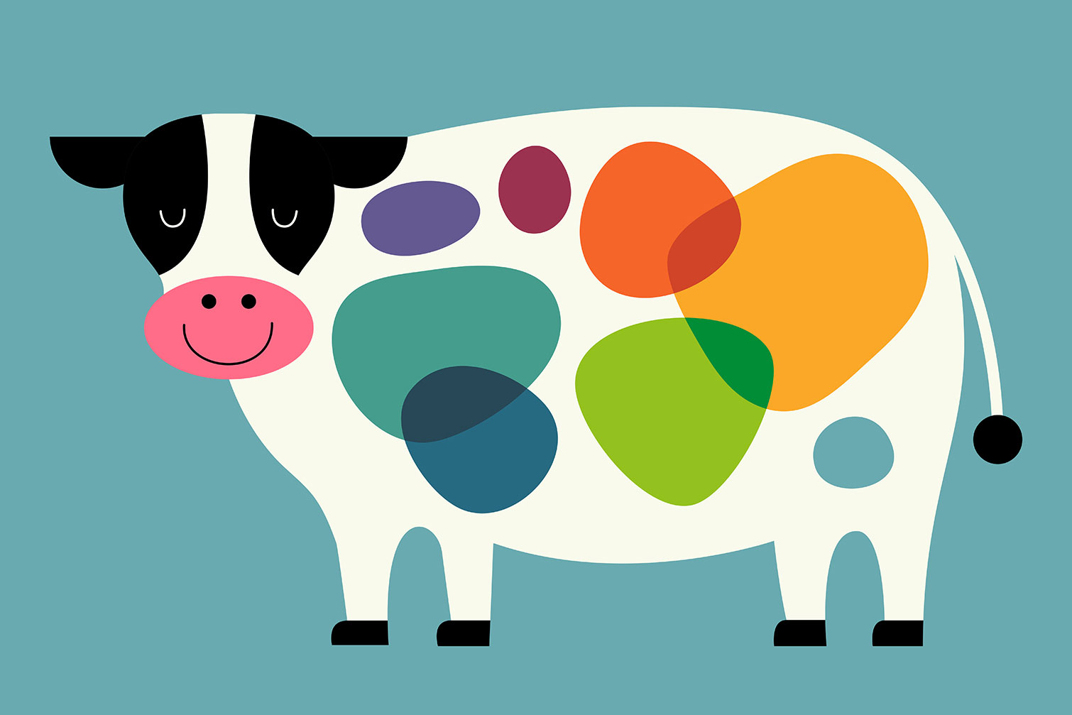 Tableau happy milk !, HEXOA