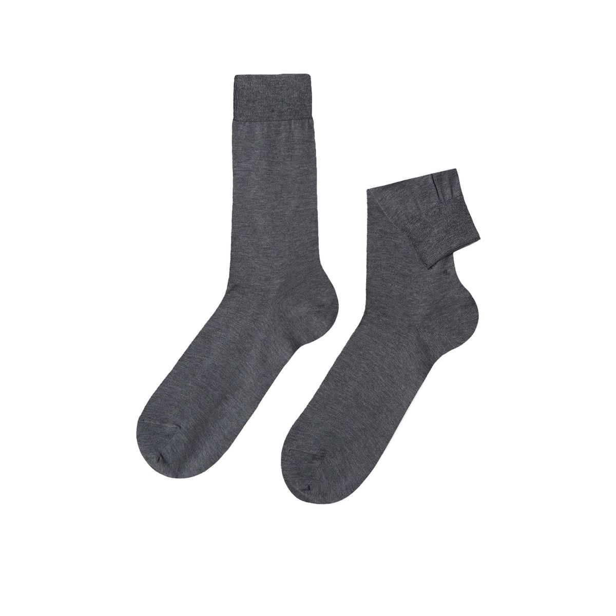 Coton doux de haute qualité Slazenger 6 paires de chaussettes extensibles confortables pour hommes Hauteur mi-mollet Fibre élastique Lycra