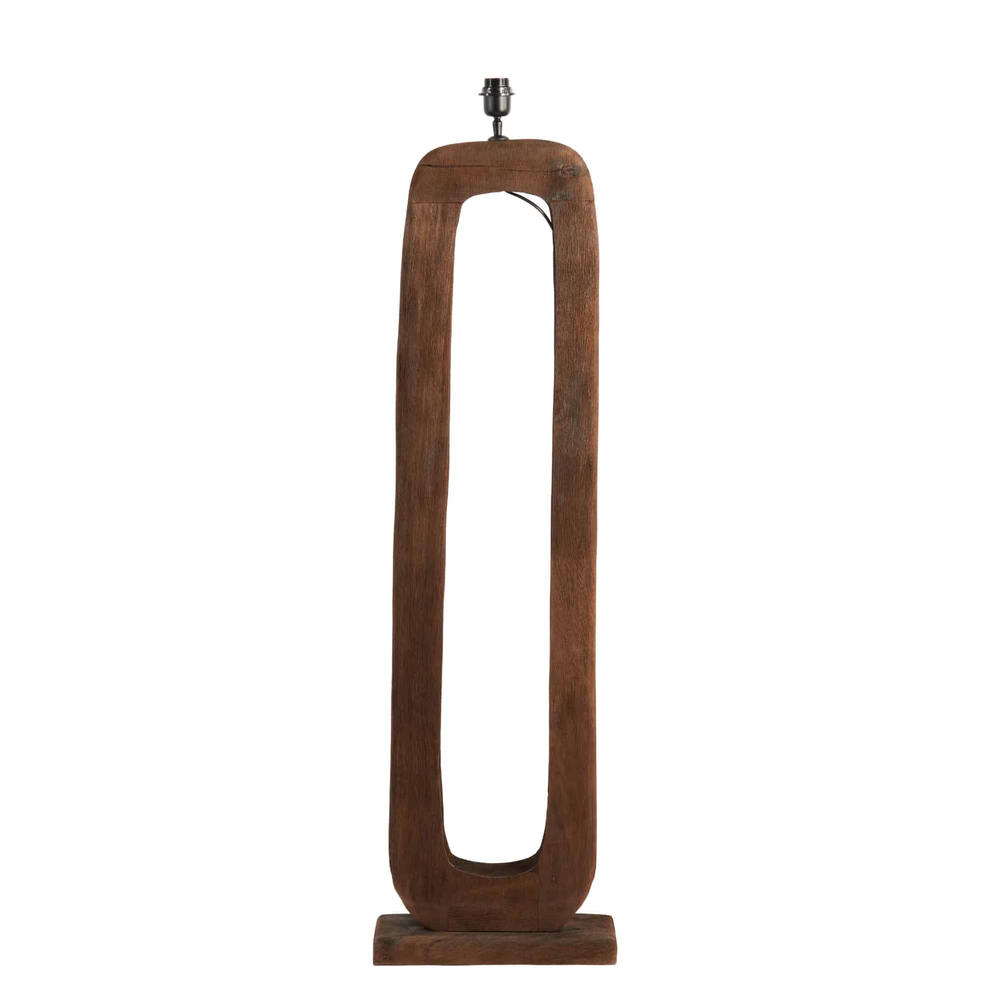 Lampadaire Bois KELAFO, LIGHT & LIVING