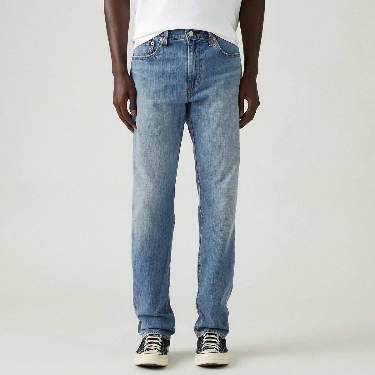 Jean droit Taper 502® en coton et lin