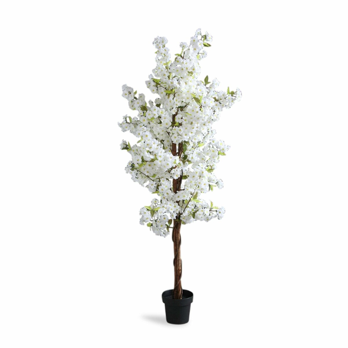 180cm white artificial cherry blossom tree, white, So'home | La Redoute