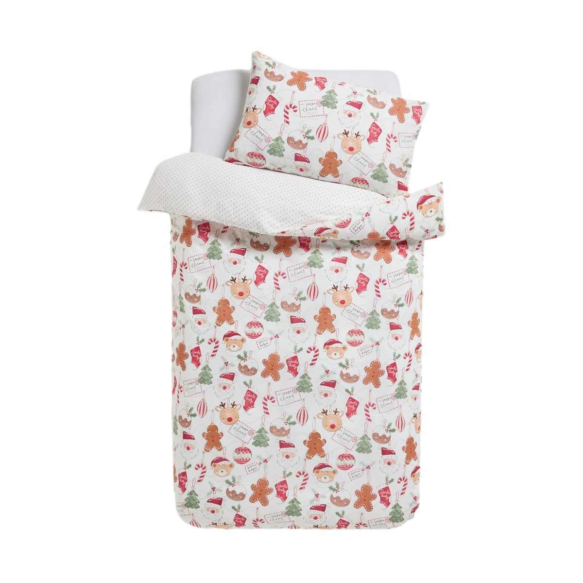 Housse de couette et taie d'oreiller noël, NEXT