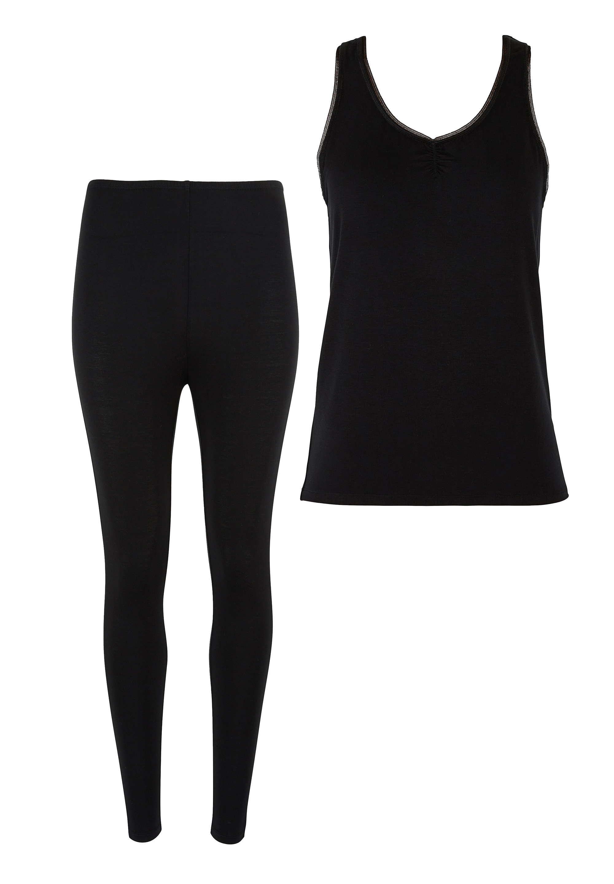 Lot d'un legging et d'un débardeur thermiques CHILL, SANS COMPLEXE