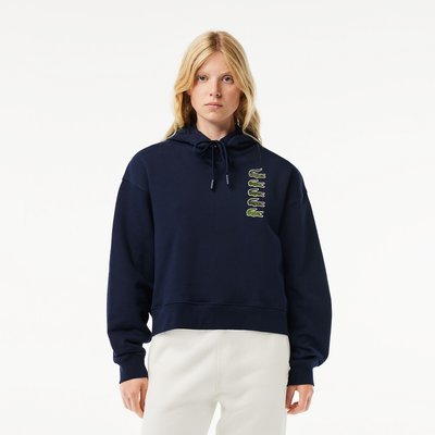 Hoodie in molton LACOSTE