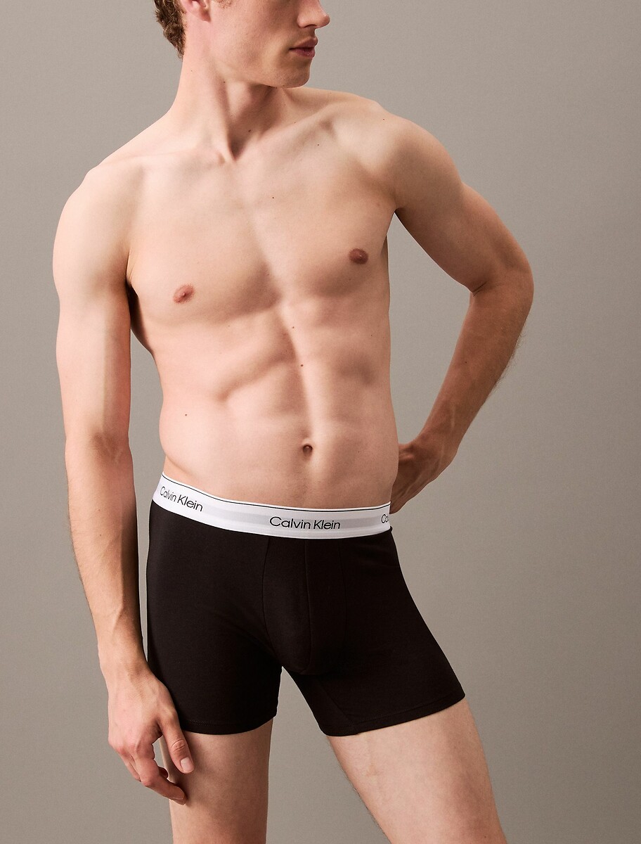 Confezione da 3 boxer Icon Cotton Stretch, CALVIN KLEIN UNDERWEAR