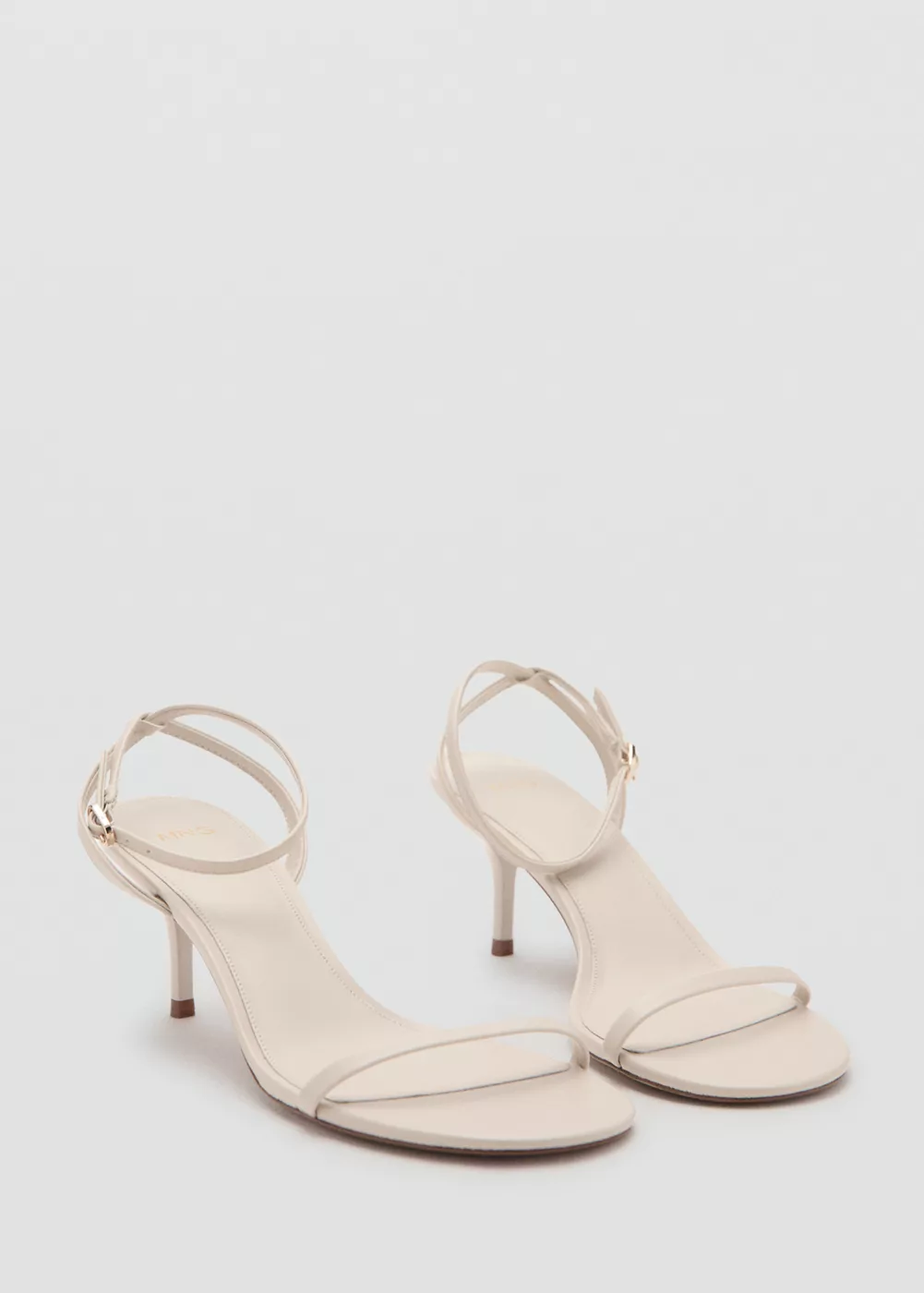 Sandales lanière talon, MANGO