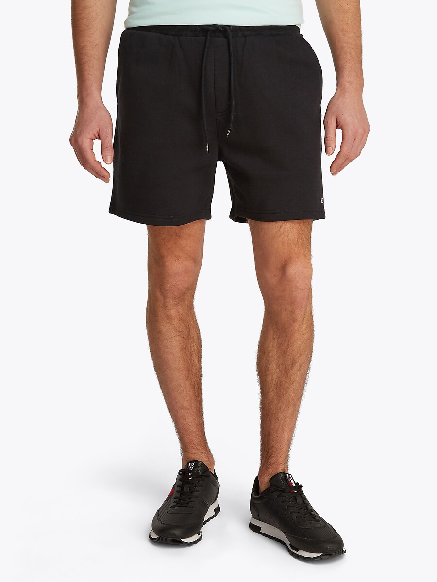 Short coupe standard à écusson drapeau, TOMMY JEANS
