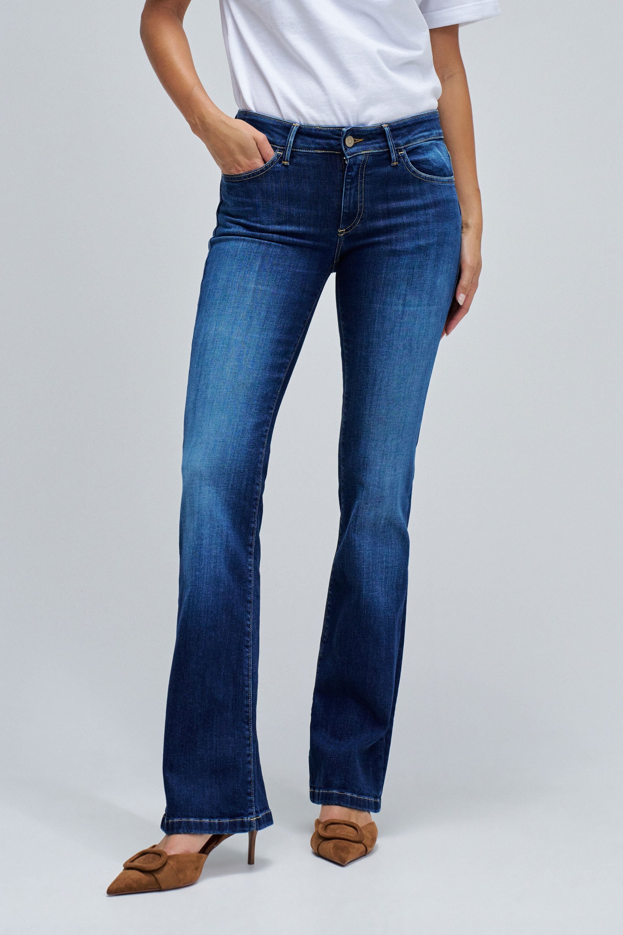 JEAN WONDER PUSH UP BOOTCUT, SALSA JEANS