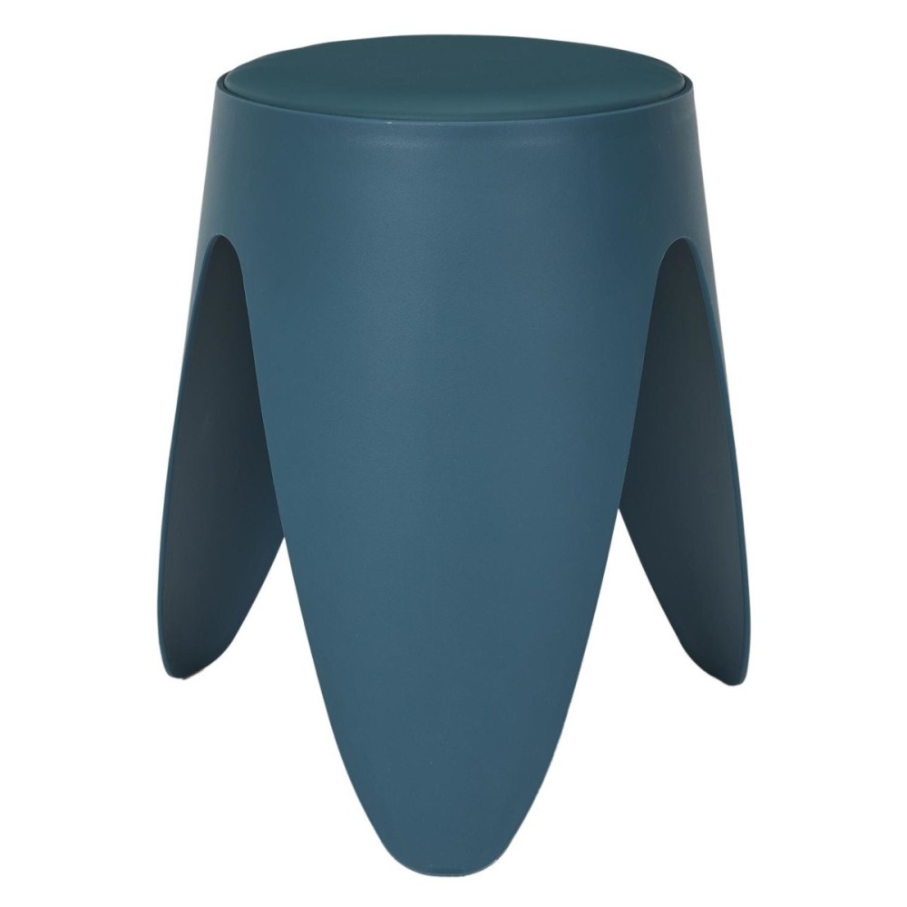 Tabouret Eve Bleu Canard, DECORATIE